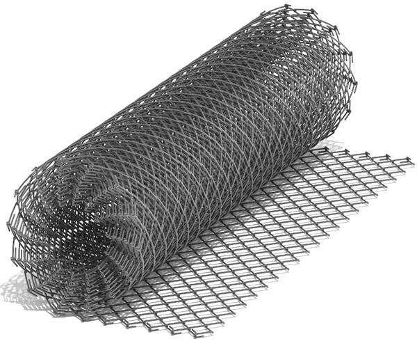 Сетка оцинкованная в рулонах 1,6 35x35