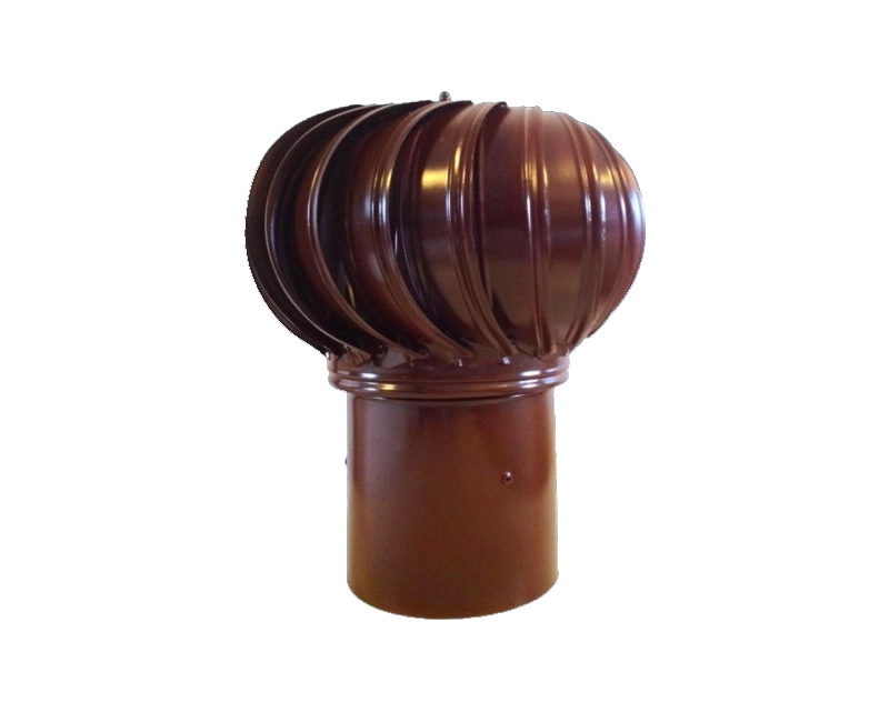 Турбодефлектор вытяжной вентиляции из краш металла TD-165