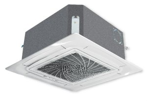 Четырёхпоточный кассетный внутренний блок MRV Haier AB092MCERA(M) с панелью PB-620KB