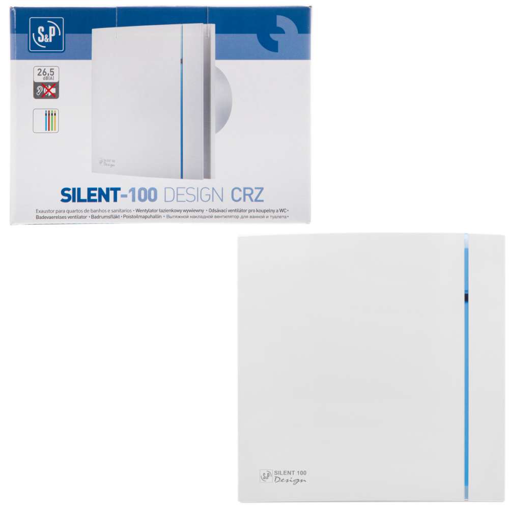 Накладной вентилятор Soler Palau SILENT-100 CRZ DESIGN 3C