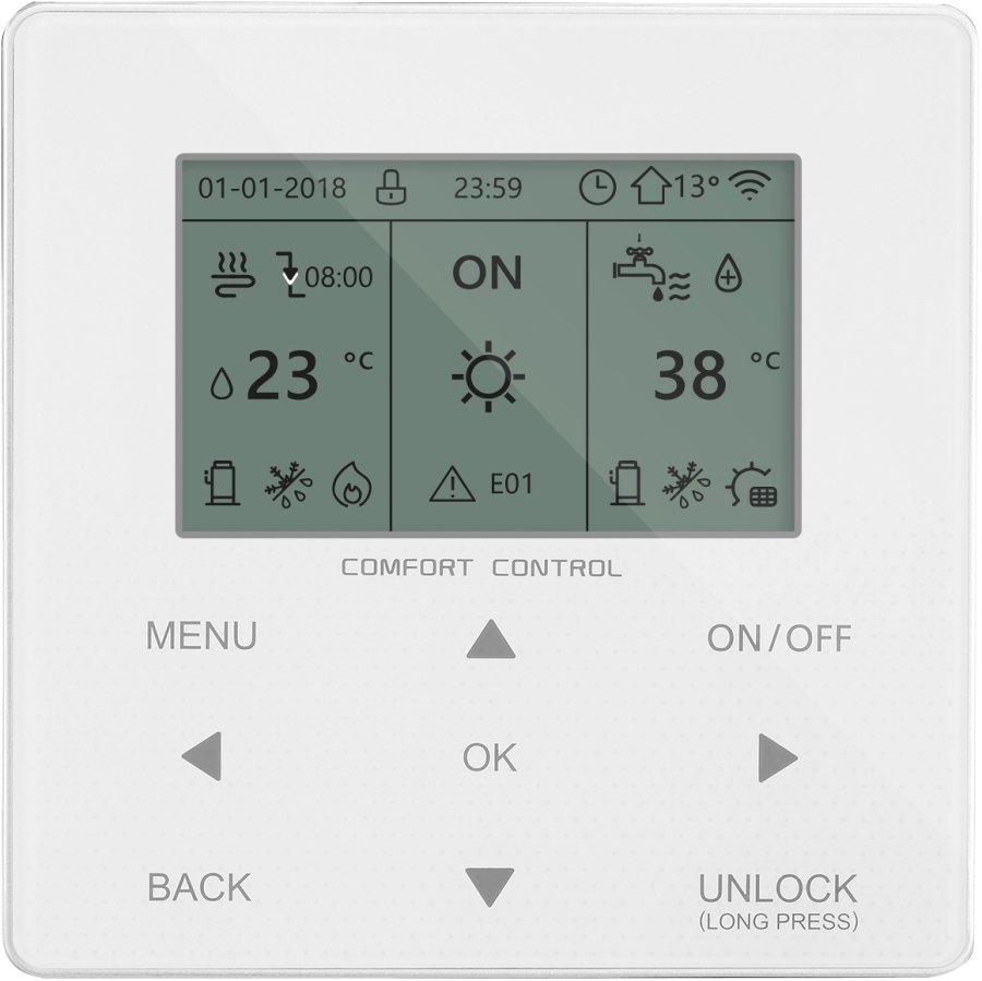 Тепловой насос воздух-вода MDV для отопления и ГВС MDHWC-V30W/D2RN8