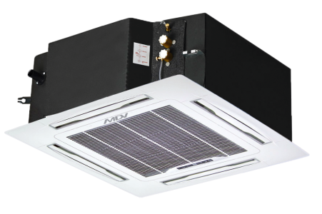 Кассетные двухтрубные фанкойлы (четырёхпоточные, полноразмерные) MDKA-1200R
