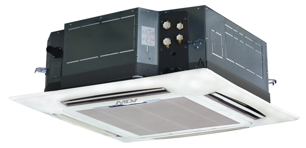 Кассетные четырёхтрубные фанкойлы (четырёхпоточные полноразмерные) MDKA-750F