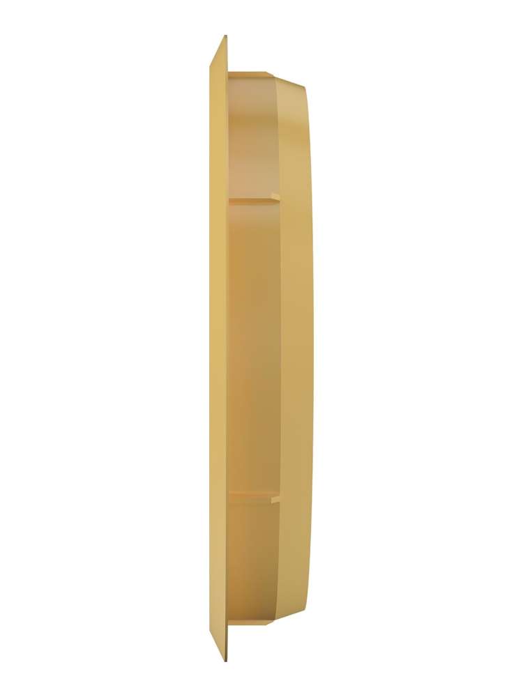 Решетка вентиляционная ДП фланец D45 переточная D50 пластик Beige 4 шт ERA