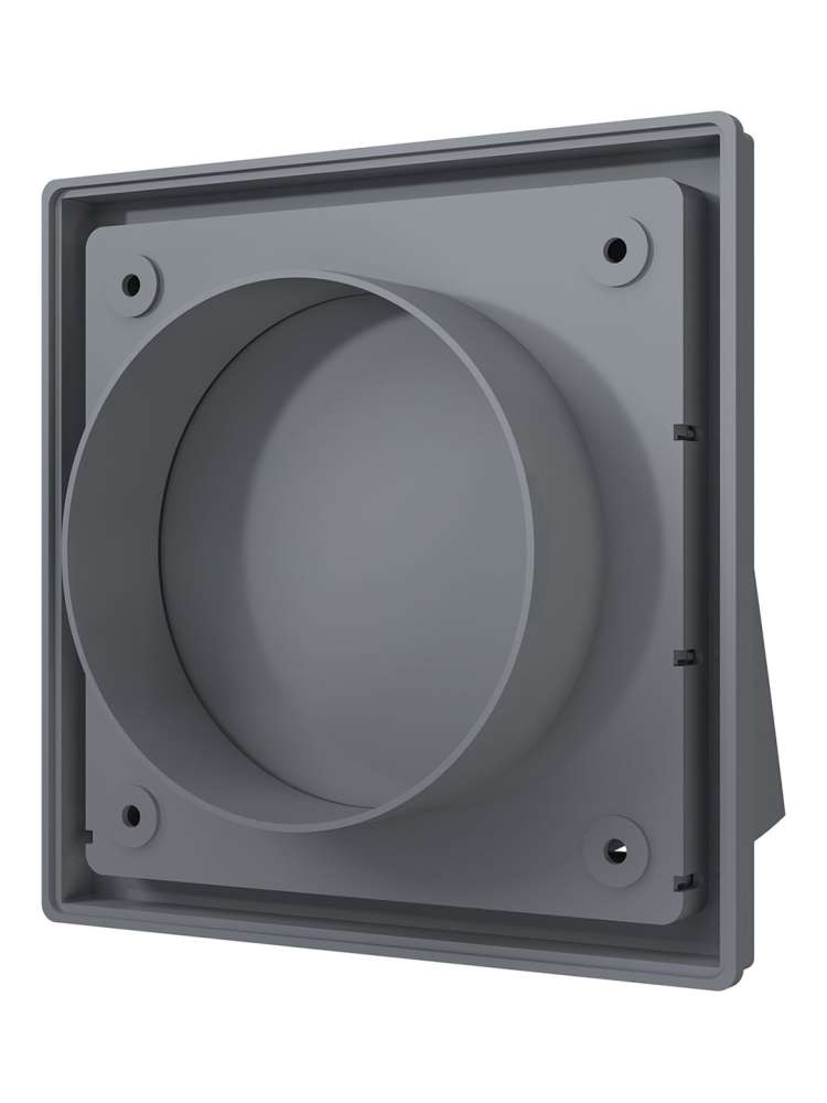Выход стенной КФВ фланец D100 обратный клапан 150x150 ASA Gray ERA STREETLINE
