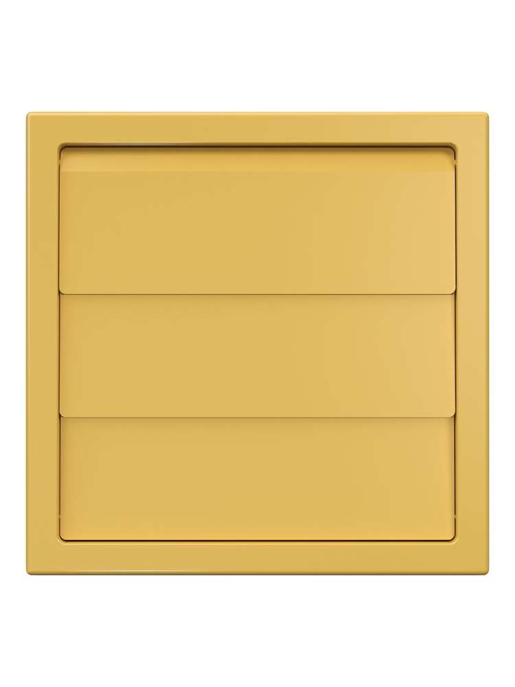 Выход стенной КФ фланец 55х110 жалюзи 150х150 ASA Beige ERA STREETLINE