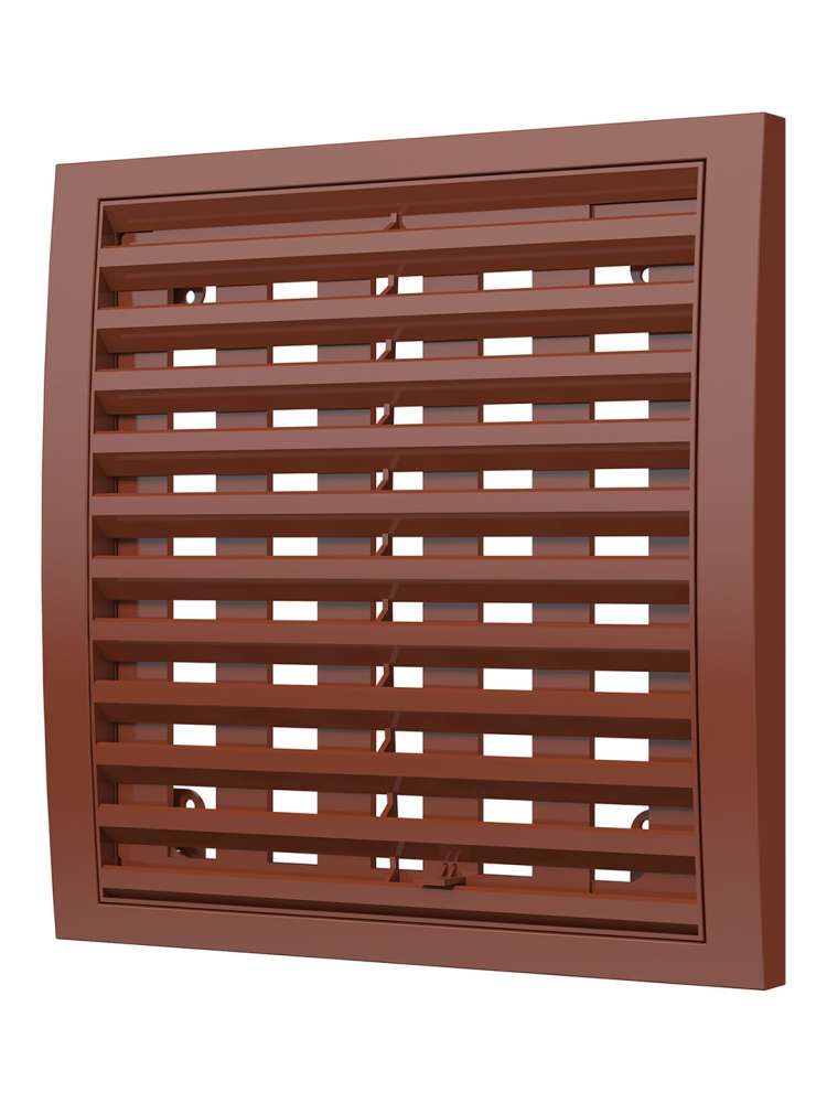 Решетка вентиляционная РРПН разъемная регулируемая 150х150 ASA Terracotta ERA STREETLINE