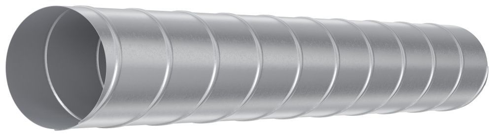 Воздуховод DG D160 L2м оцинкованная сталь ERA PRO