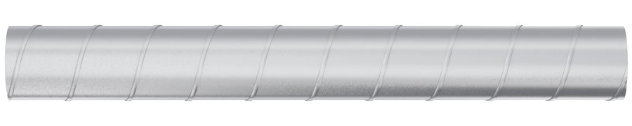 Воздуховод DG D150 L2м оцинкованная сталь ERA PRO