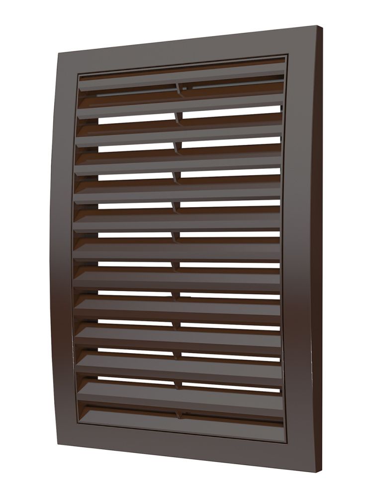 Решетка вентиляционная РРН разъемная 180х250 ASA Brown ERA STREETLINE