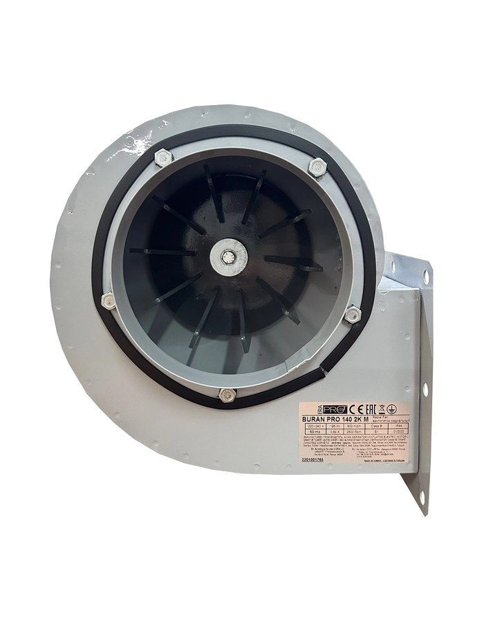 Вентилятор радиальный BURAN PRO 140 220V Пр0 2 полюс ERA PRO
