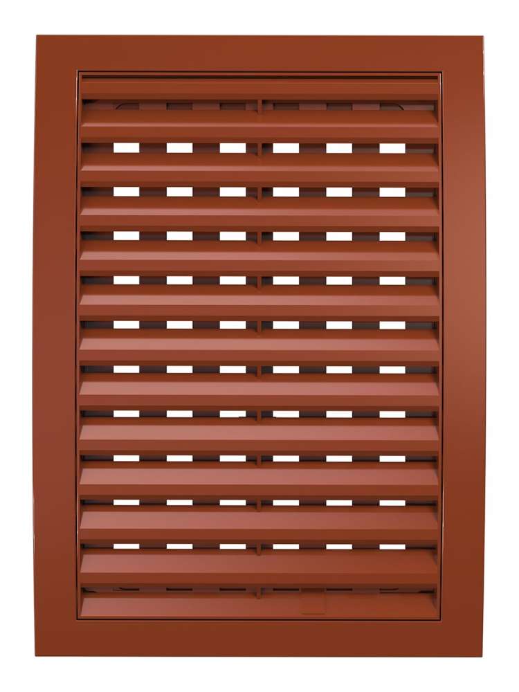 Решетка вентиляционная РРПН разъемная регулируемая 180х250 ASA Terracotta ERA STREETLINE