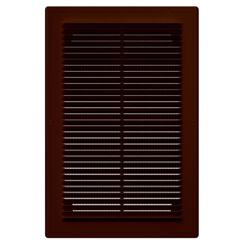 Решетка вентиляционная Р сетка разъемная 200х300 пластик Brown ERA
