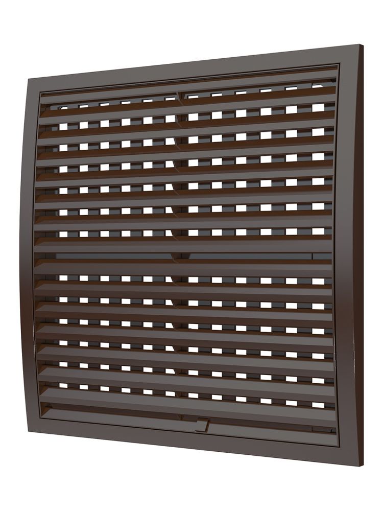 Решетка вентиляционная РРПН разъемная регулируемая 350х350 ASA Brown ERA STREETLINE