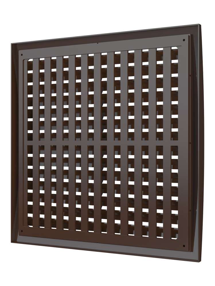 Решетка вентиляционная РРПН разъемная регулируемая 350х350 ASA Brown ERA STREETLINE