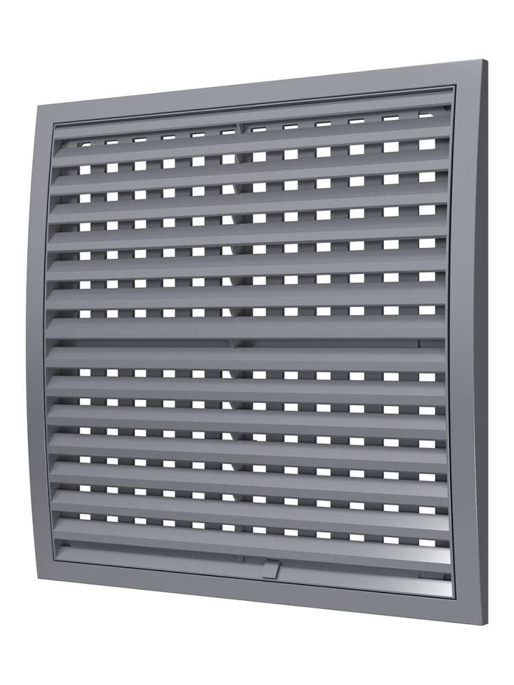 Решетка вентиляционная РРПН разъемная регулируемая 350х350 ASA Gray ERA STREETLINE