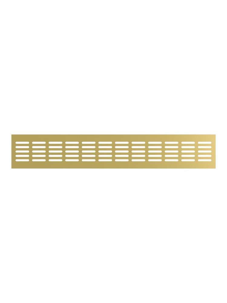 Решетка вентиляционная DP AL, сетка, 480х80, алюминий, Champagne, ERA