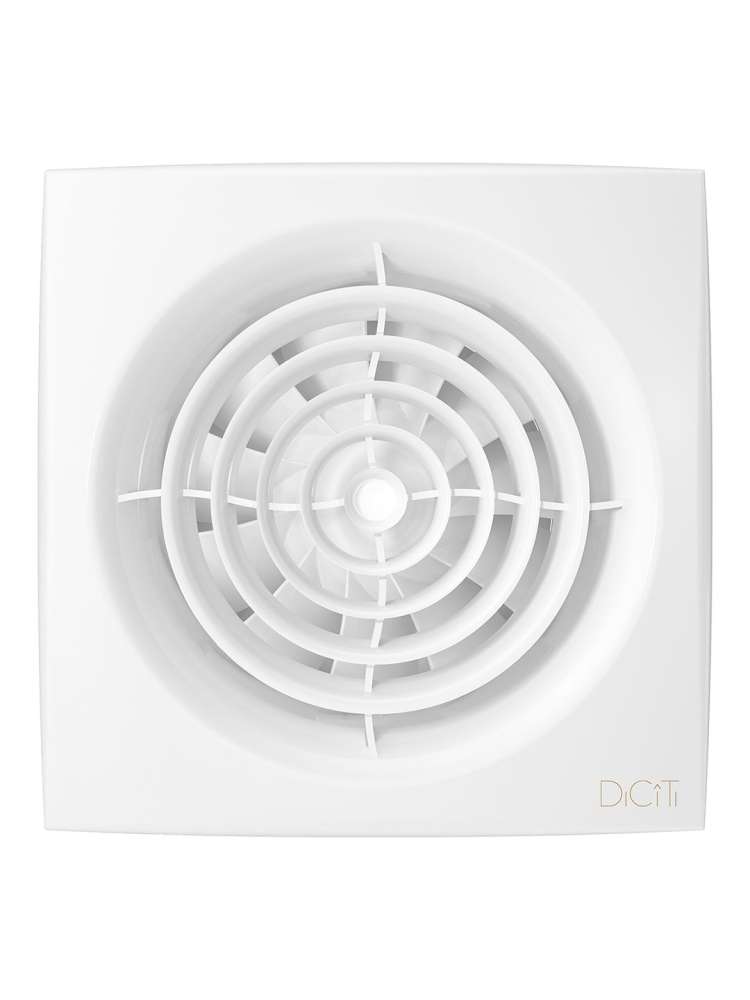 Вентилятор накладной AURA D150 обратный клапан, двухскоростной DICITI