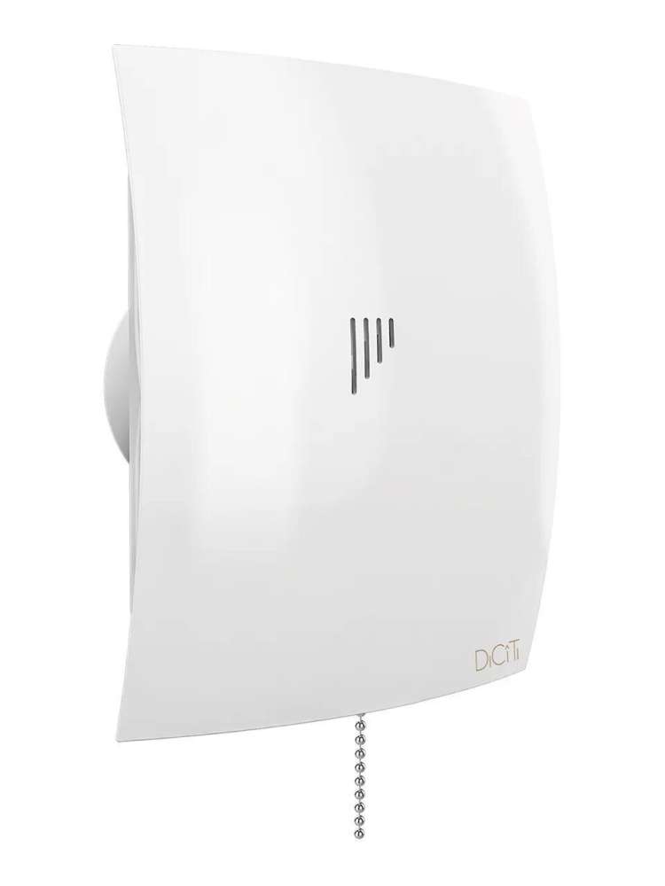 Вентилятор накладной BREEZE D100 обратный клапан тяговый выключатель DICITI