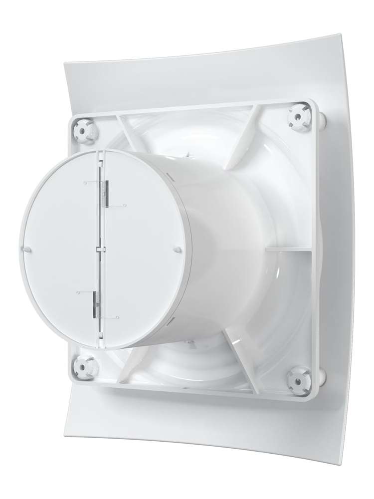 Вентилятор накладной BREEZE D125 обратный клапан MRH DICITI