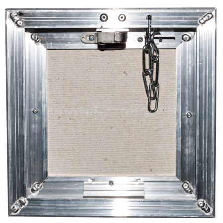Люк ревизионный D C ERAmo 600х600 скрытый монтаж съемный алюминий EVECS