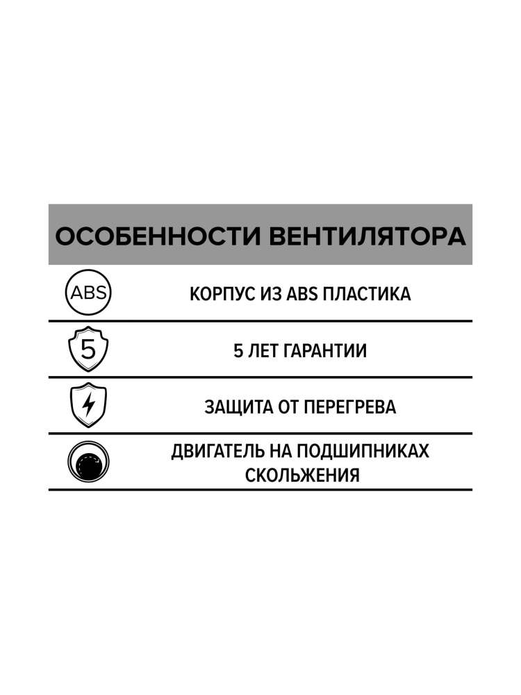 Вентилятор накладной QUADRO D100 ERA