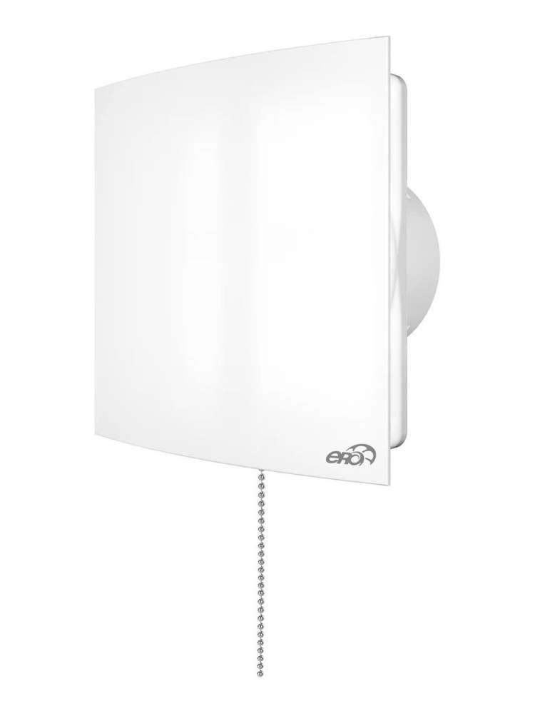 Вентилятор накладной QUADRO D125 тяговый выключатель ERA