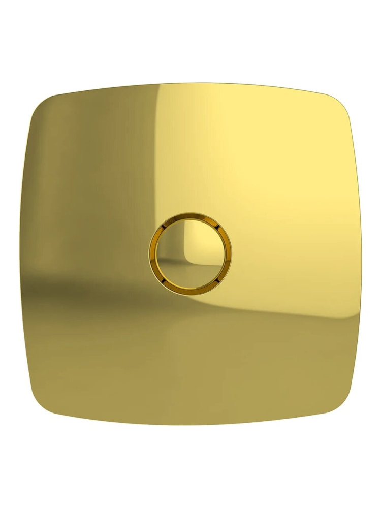 Вентилятор накладной RIO, обратный клапан, D100, Gold, DICITI