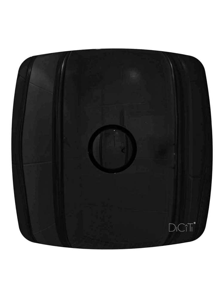 Вентилятор накладной RIO D100 обратный клапан Obsidian DICITI