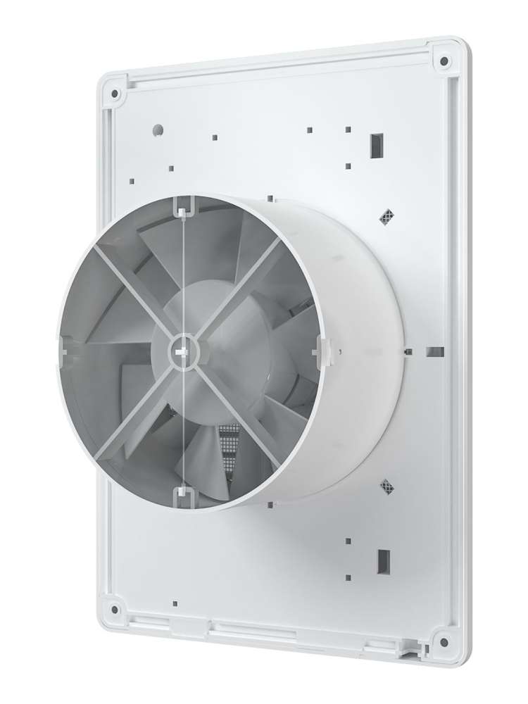 Вентилятор накладной STANDARD, обратный клапан, D125, DICITI