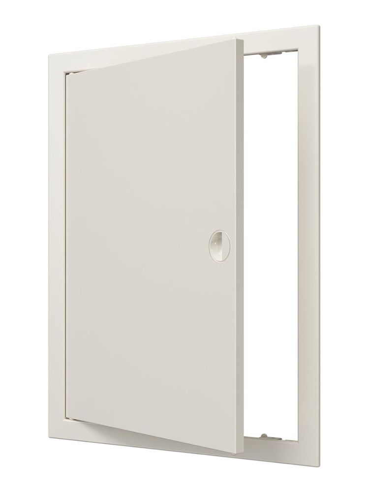 Люк ревизионный ЛР фланец 296х396 ручка 318х418 пластик Ivory EVECS