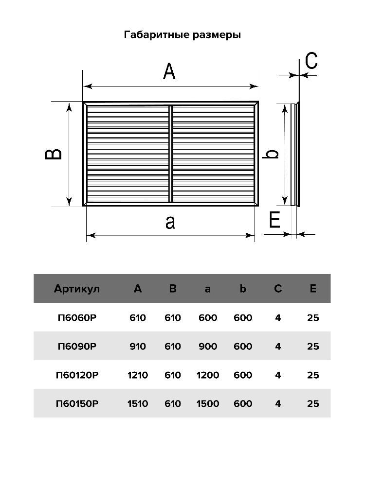 Экран радиаторный ПР фланец 600х900 пластик Gray ERA