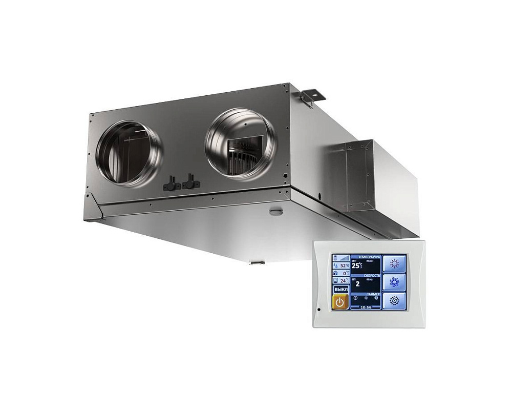 Вентиляционная установка Shuft UniMAX-P 1400 CW EC приточно-вытяжная