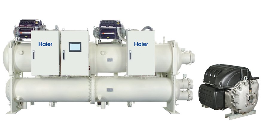 Чиллер с турбокомпрессором Haier CCWP7740SXNENCNN1 с водяным охлаждением Чиллер с турбокомпрессором Haier CCWP7740SXNENCNN1 с водяным охлаждением