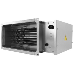 Электрический нагреватель для прямоугольных каналов ZILON ZES 500x300-12