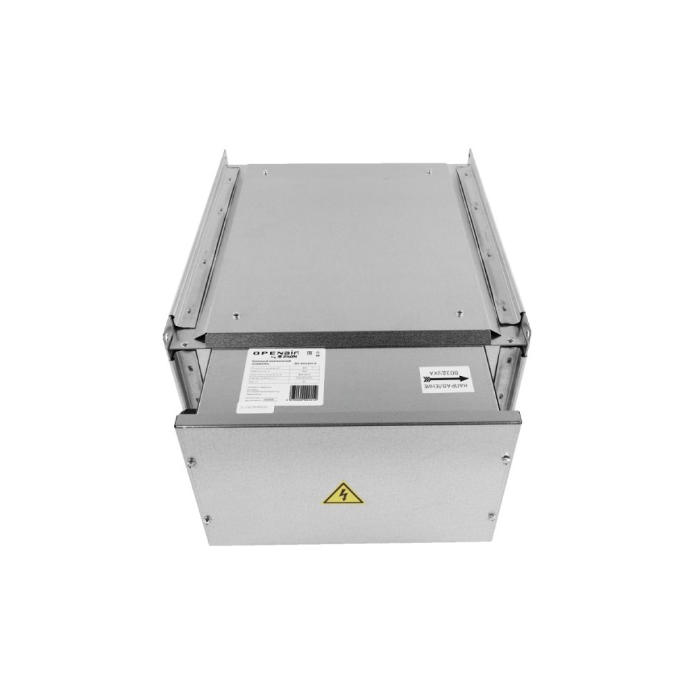 Электрический нагреватель для прямоугольных каналов ZILON ZES 800x500-90