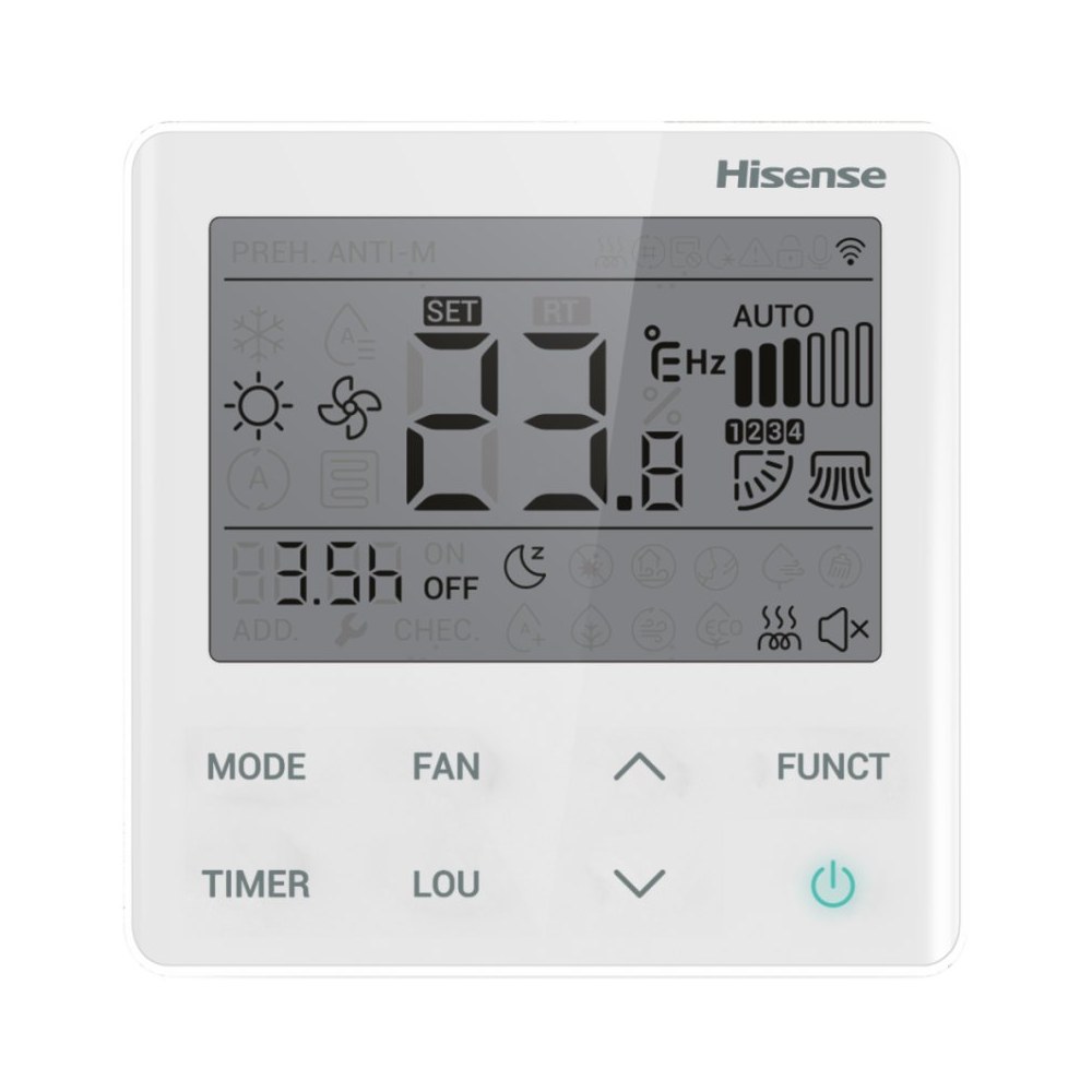 Инверторная сплит-система канального типа Hisense HEAVY EU DC Inverter R32 AUD-24UX4RFM8/AUW-24U4RJ7