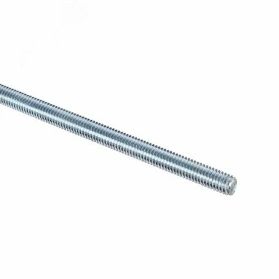 Шпилька резьбовая, оцинкованная М10×2000 мм уп. 25шт. Велес Групп