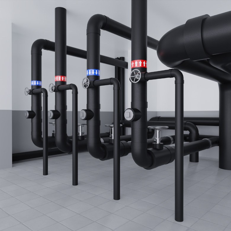 Трубка теплоизоляционная РУ-ФЛЕКС СТ 13×70 мм, 2 м